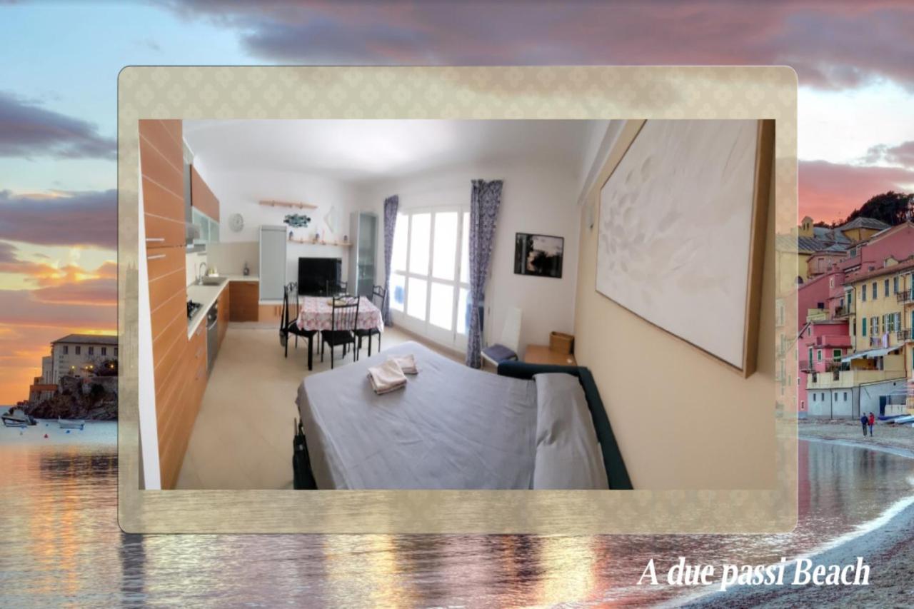 Apartmán A Due Passi Beach Sestri Levante Exteriér fotografie